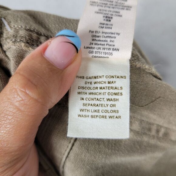 NWT Free People Cutoff Jean Shorts. Tan 4#012 - Picture 15 of 16